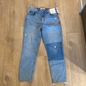 Abercrombie: The Mom High Rise, Size 28 - NEW